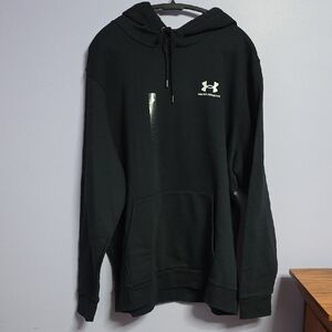 Under Armour Men's Black Hoodie with Logo
